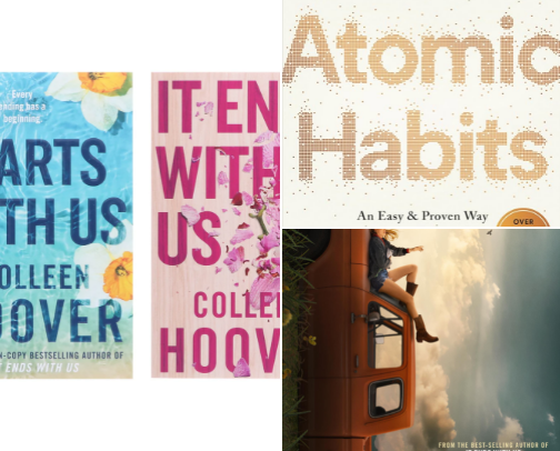 My favorite book recs cover photo collage