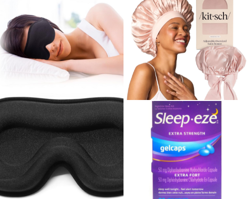 REM recipe/ sleep needs cover photo collage