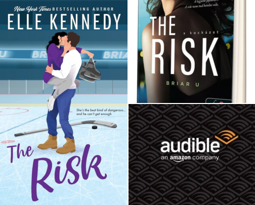 Read Free - The Risk (Briar U Book 2) and Related College Hockey Romances cover photo collage