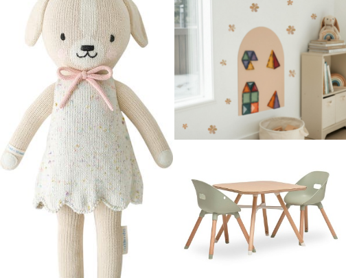 Aesthetic Toddler Gift Guide 🧸 cover photo collage