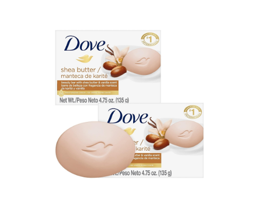 Dove Shea Butter cover photo collage