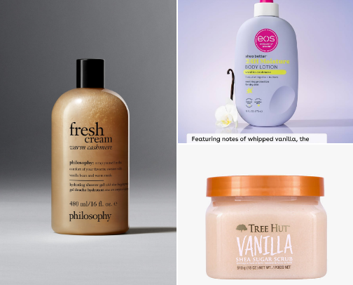 Vanilla Dream Routine 🍨 cover photo collage
