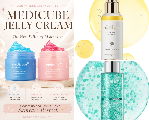 K-Beauty Must-Haves cover photo collage