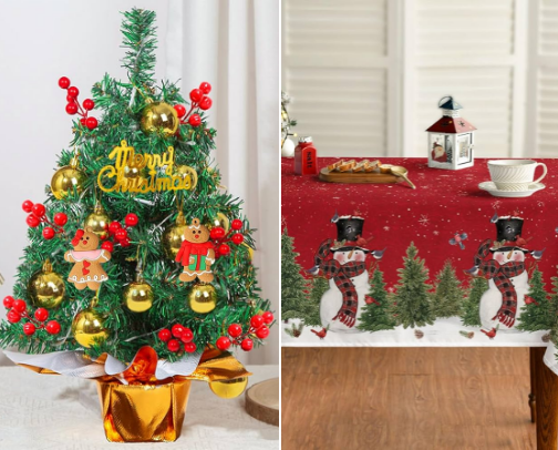 christmas decorations cover photo collage