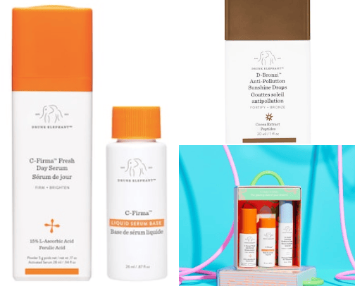 SKINCARE FAVES💧 cover photo collage