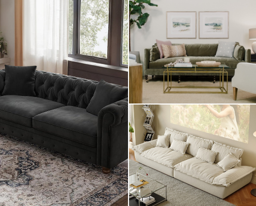 Couches for the cool people cover photo collage