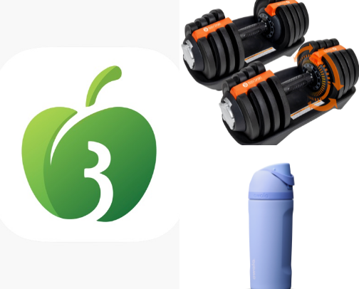Losing weight must haves💧🏋️ cover photo collage