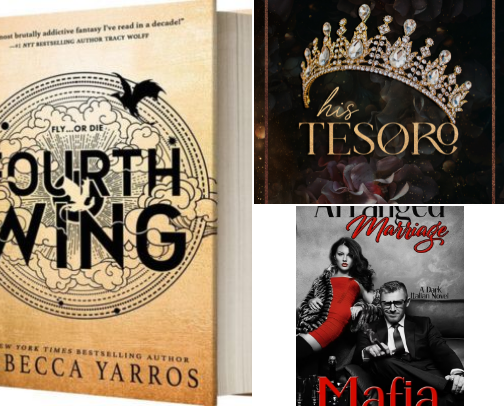 My favorite book recs cover photo collage