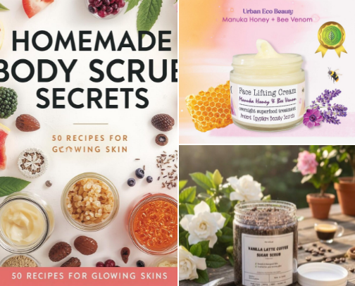 Etsy Finds | my favorite skin care products cover photo collage