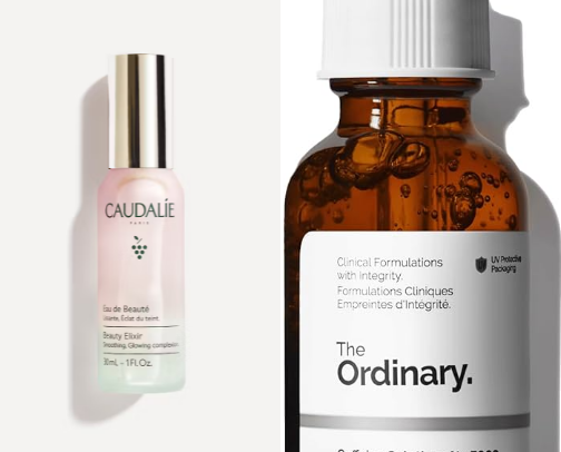 Skincare cover photo collage
