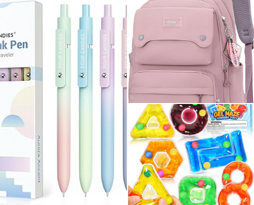 School things cover photo collage