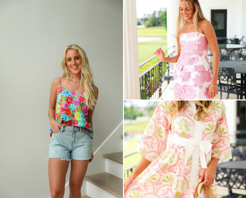 colorful clothes cover photo collage