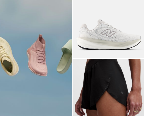running gear 👟 cover photo collage