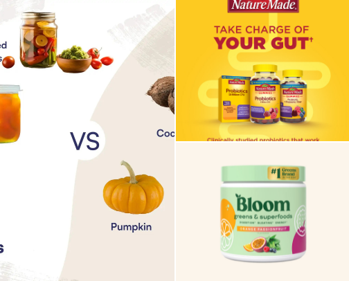 My Favorite Gut Health Products cover photo collage