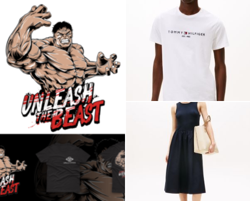 T-shirt design cover photo collage