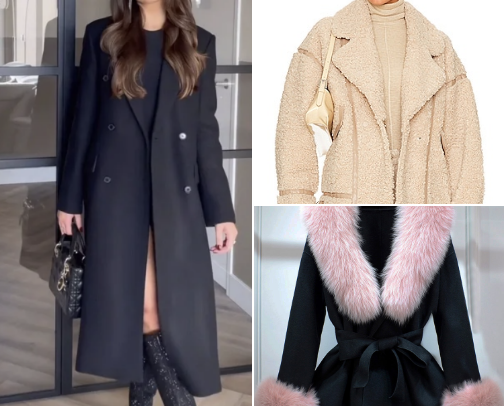 The Best Faux-Fur Coats to Wear Throughout the Cold Winter Months cover photo collage