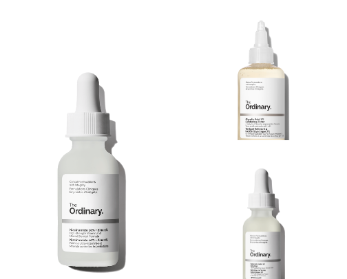 Skin care products for dry and acne prone skin✨ cover photo collage