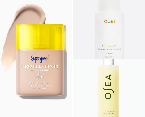 Busy Mom Beauty + Skincare Faves cover photo collage