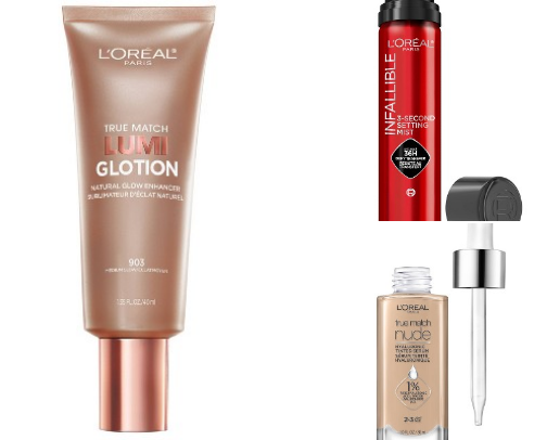 Affordable makeup routine cover photo collage