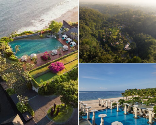 Top Luxury Hotels in Bali: Hand-Picked for Travelers from Europe, America, Africa & Asia cover photo collage