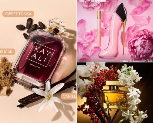 Fragrances I adore ❤️ cover photo collage