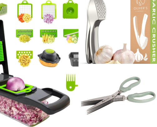 Kitchen gadgets that save time cover photo collage