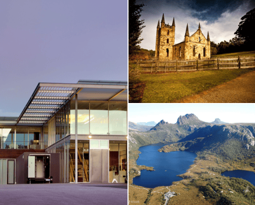 Tasmania Highlights: The Best Places I Found to Stay, Eat & Explore cover photo collage