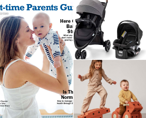 My new list for New Parents cover photo collage