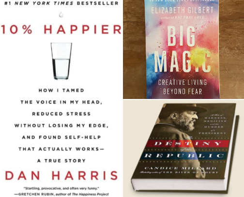 My Top Book Recommendations cover photo collage