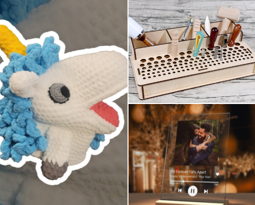 Etsy Finds cover photo collage