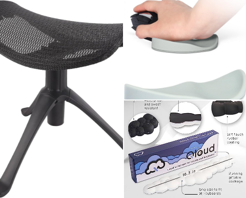 The Work-From-Home & Desk Reset Guide (Viral Ergonomic Upgrades, Cable Organization & Workspace Productivity Staples Edition) cover photo collage