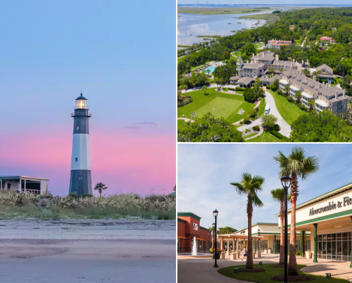 Savannah Georgia! cover photo collage