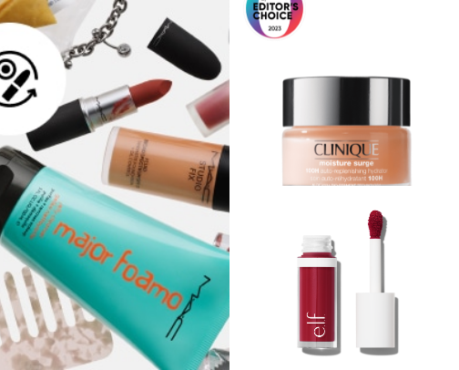 My favorite skincare, makeup, and of course jewelry! cover photo collage