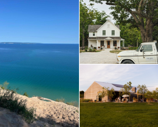 Let’s Go Up North | Northern Michigan cover photo collage