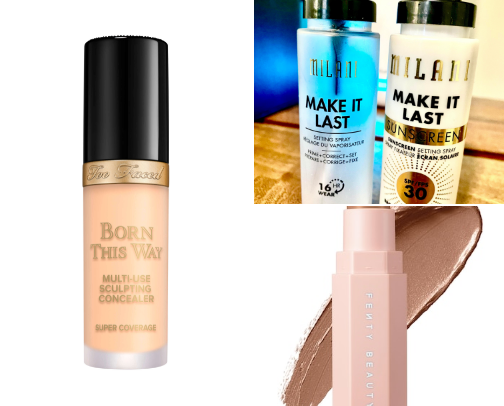 My favorite beauty recs cover photo collage