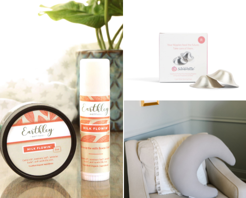 Breastfeeding Must-Haves cover photo collage