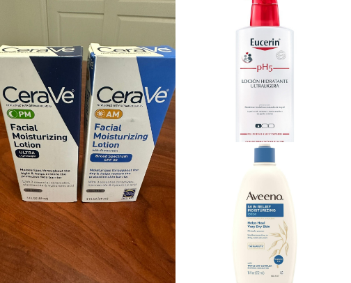 BEST LOTION FOR DRY SKIN cover photo collage