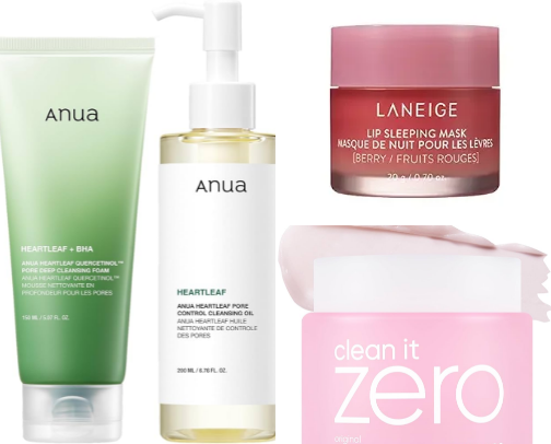 Viral K-Beauty: The Essentials for Glass Skin & Barrier Repair cover photo collage