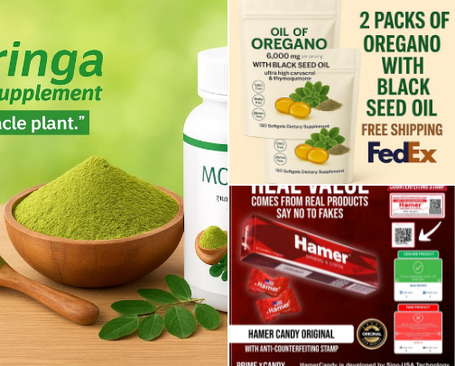 Herbal Products cover photo collage