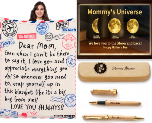 Personalized Mothers Day Gifts She Will Absolutely 🩷LOVE🩷 cover photo collage