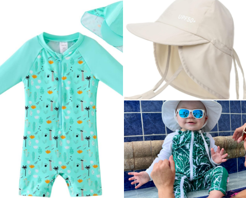 Clean & Safe Baby Beach Day Essentials Worth Looking At cover photo collage