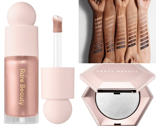 Makeup necessities🛍💄 cover photo collage