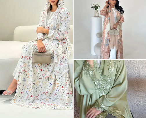 Trending Abayas for EID 2026 cover photo collage