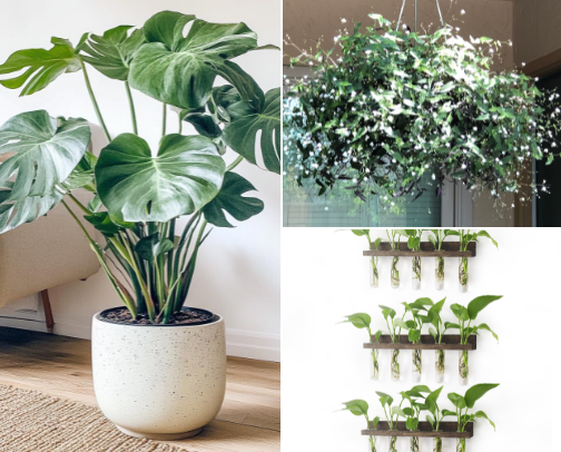 Easy Care House Plants cover photo collage