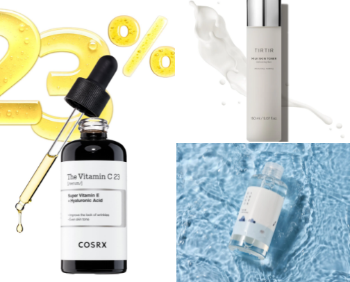 My favorite beauty recs cover photo collage