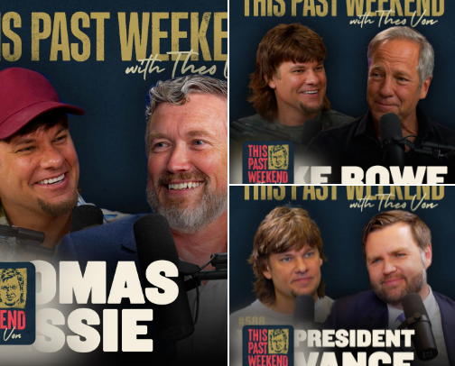 Podcasts that Blew my Mind cover photo collage