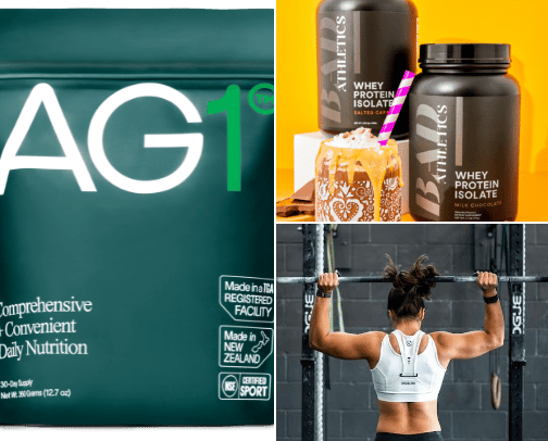 Healthy Living Products & Supplements cover photo collage