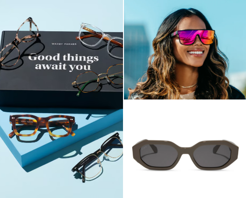 Focus in Style - Eye Wear cover photo collage