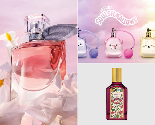 Favorite fragrances cover photo collage