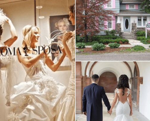 Bridal Boutiques cover photo collage